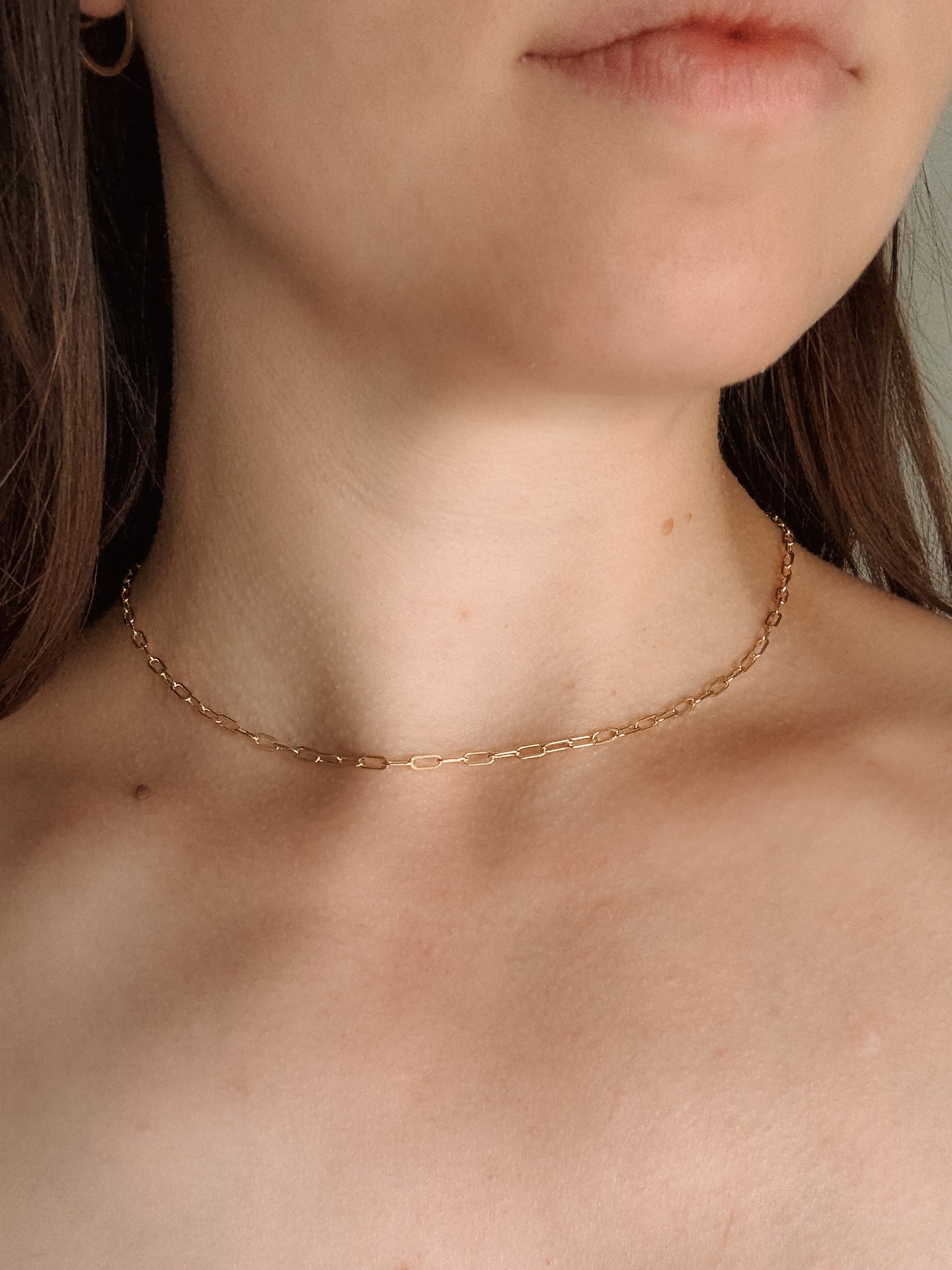 Miss Me Paperclip Necklace