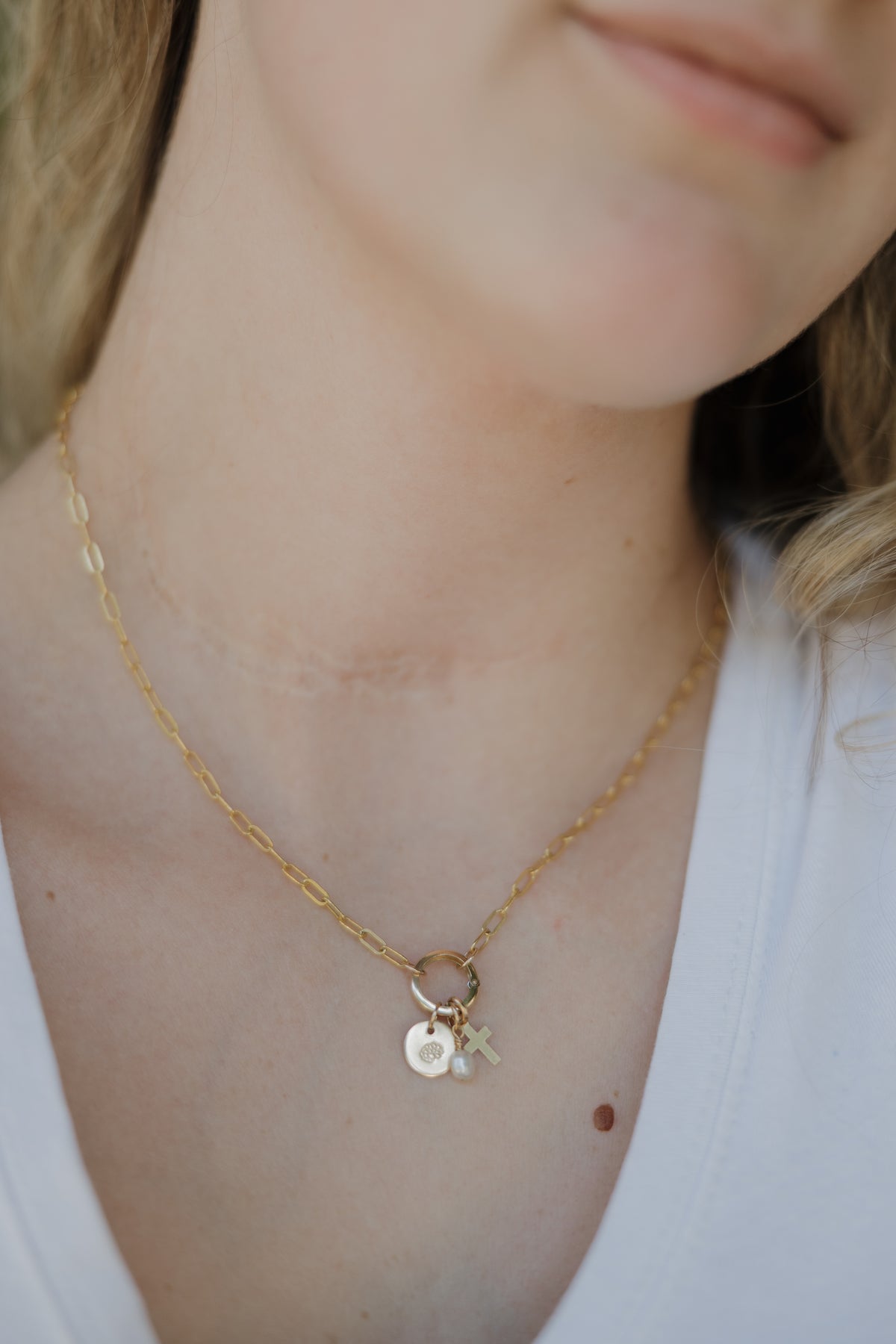 Miss Me Charm Necklace